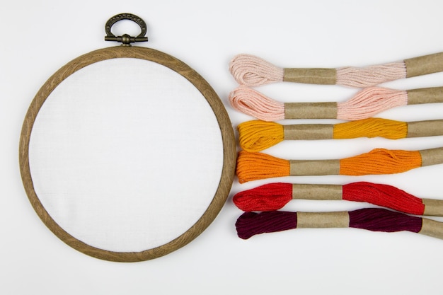 detail vyšívacieho projektu