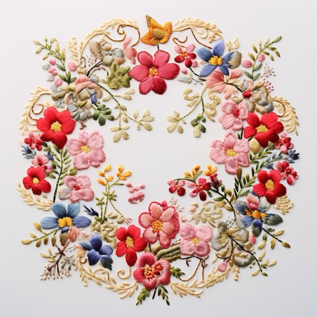 vyšívaný ornament